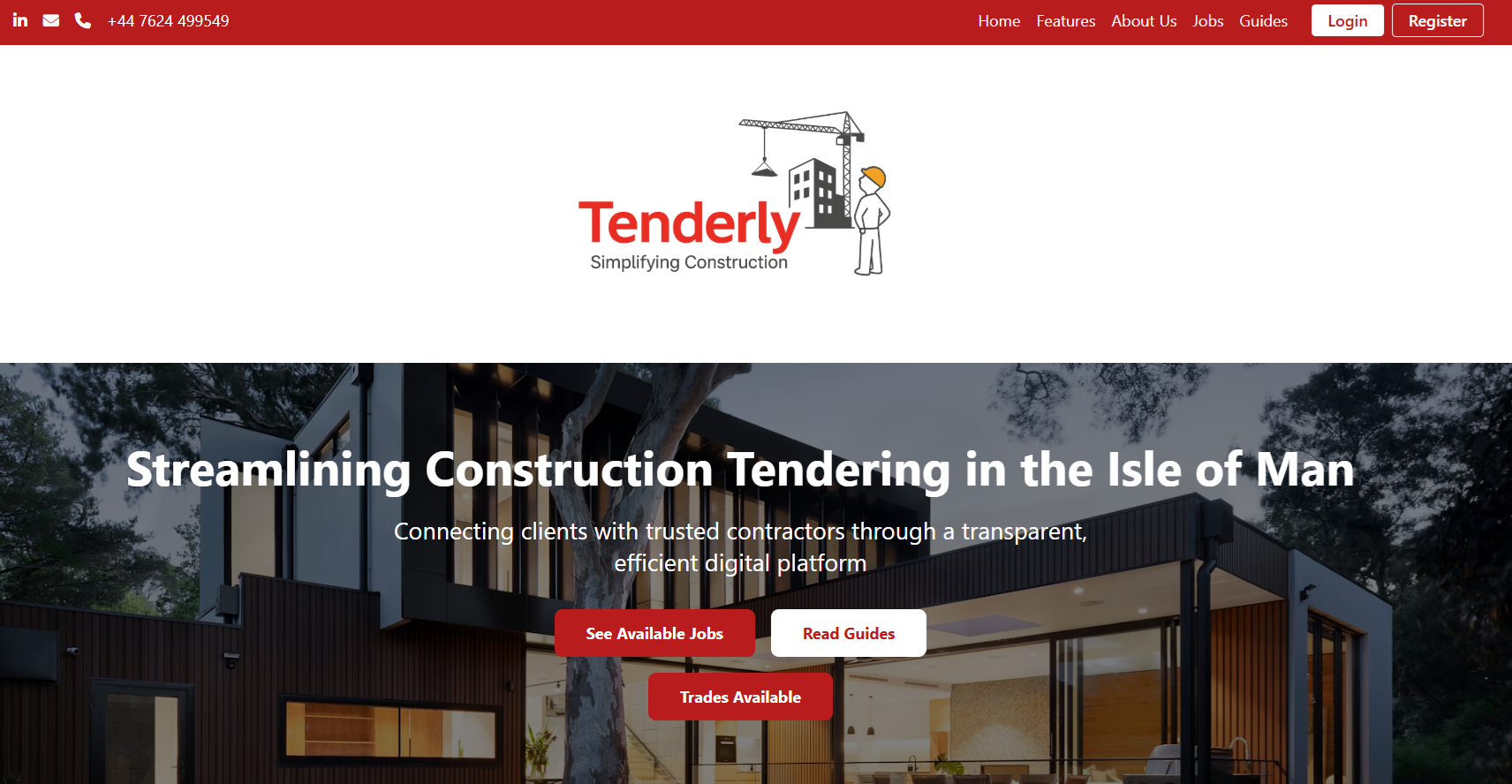 tenderly.im website preview
